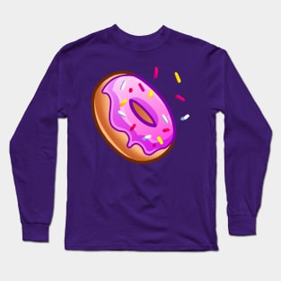 Donut Powerup Long Sleeve T-Shirt